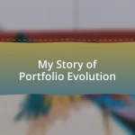My Story of Portfolio Evolution